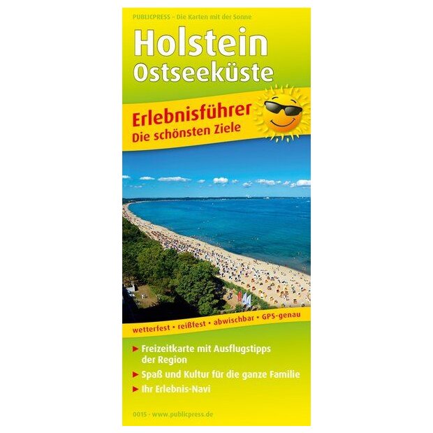 Erlebnisführer Holstein Ostseeküste Karte