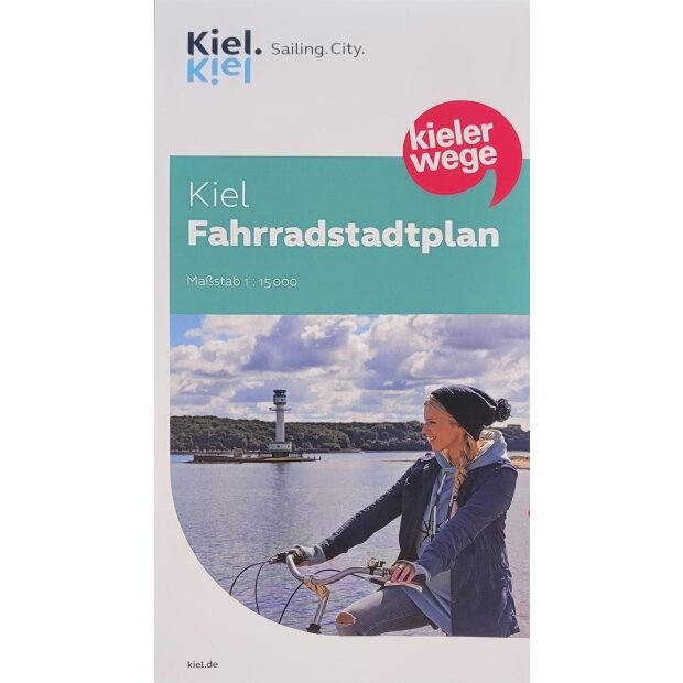 Fahrradstadtplan Kiel, Maßstab 1 : 15.000