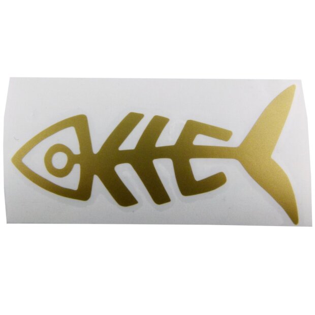 Kielfisch Aufkleber Gr.5,5 gold