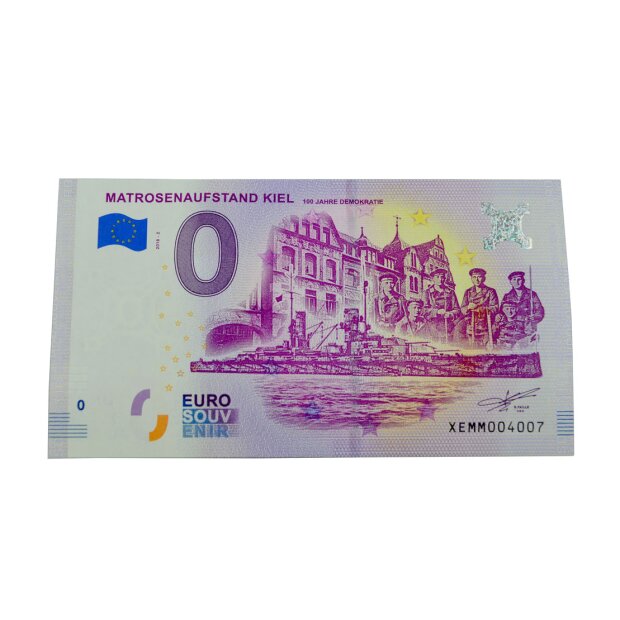 0 Euro Souvenirschein Matrosenaufstand