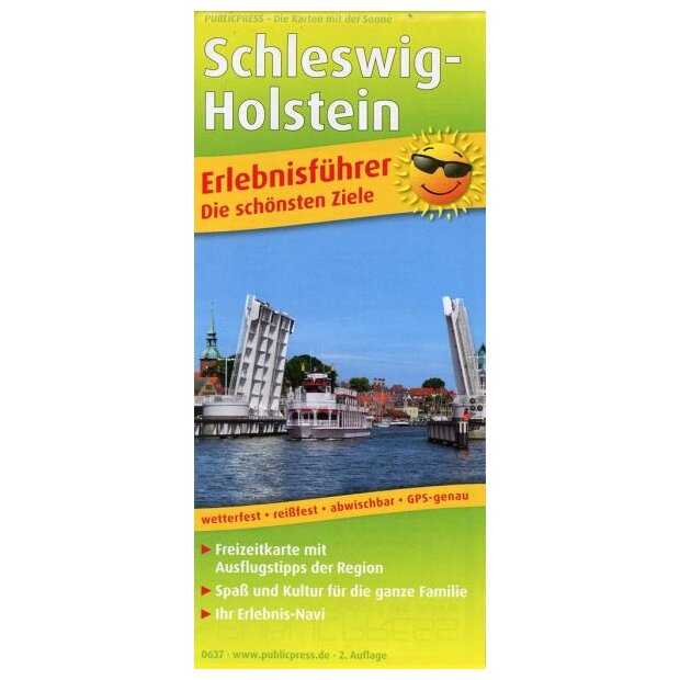 Schleswig Holstein Erlebnisführer Karte