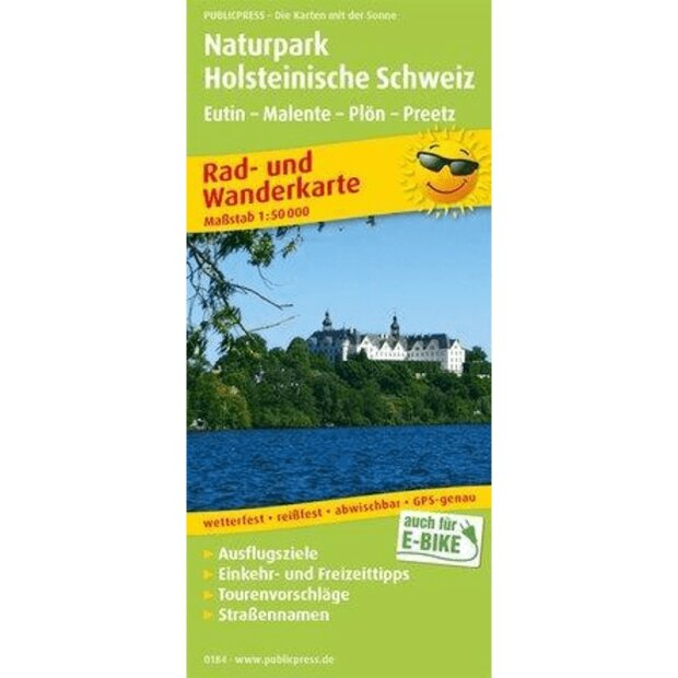 Naturpark Holsteinische Schweiz Rad-Wander Karte