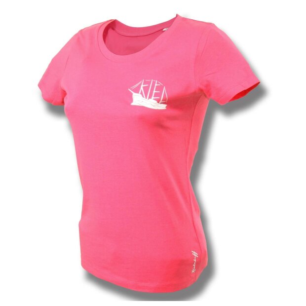Kielschiff T-Shirt neo Damen pink