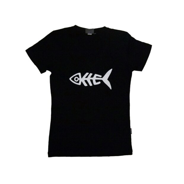 Kielfisch T-Shirt Damen schwarz