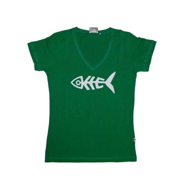T-Shirt Kielfisch Damen grün