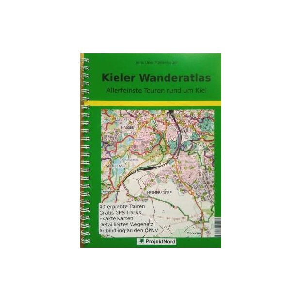 Kieler Wanderatlas Karte
