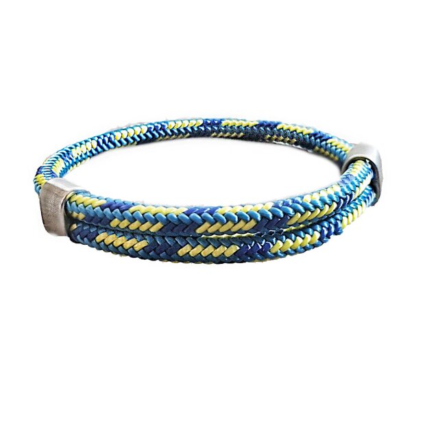 Armband Hafenmeister Klüse blau-gelb