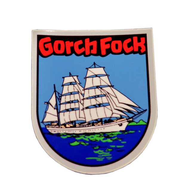 Aufkleber Wappen Gorch Fock