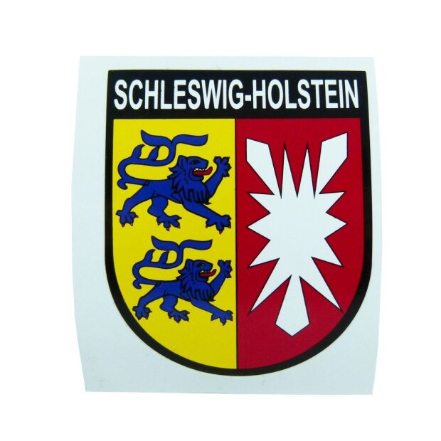 Aufkleber Wappen Schleswig-Holstein