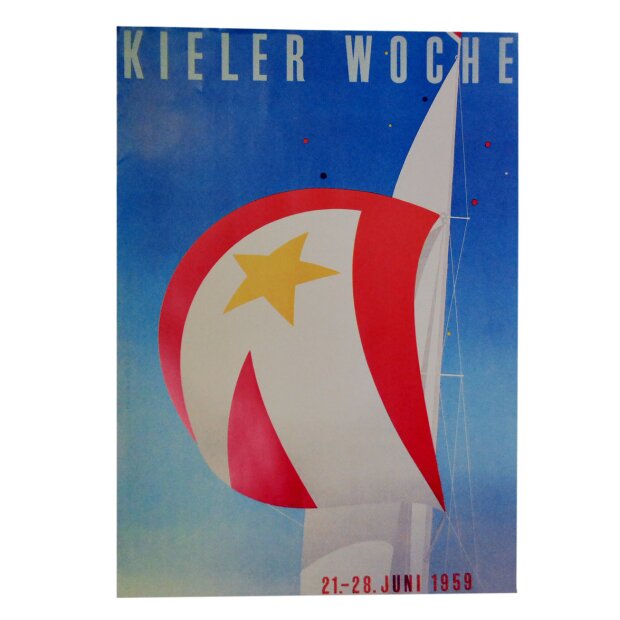 Poster Kieler Woche 1959