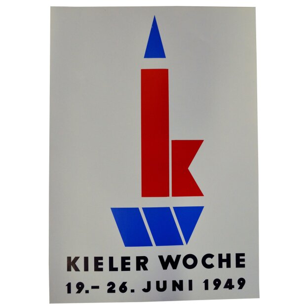Poster Kieler Woche 1949