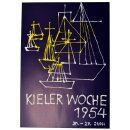 Poster Kieler Woche 1954