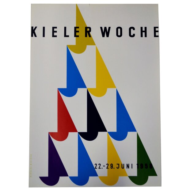Poster Kieler Woche 1958