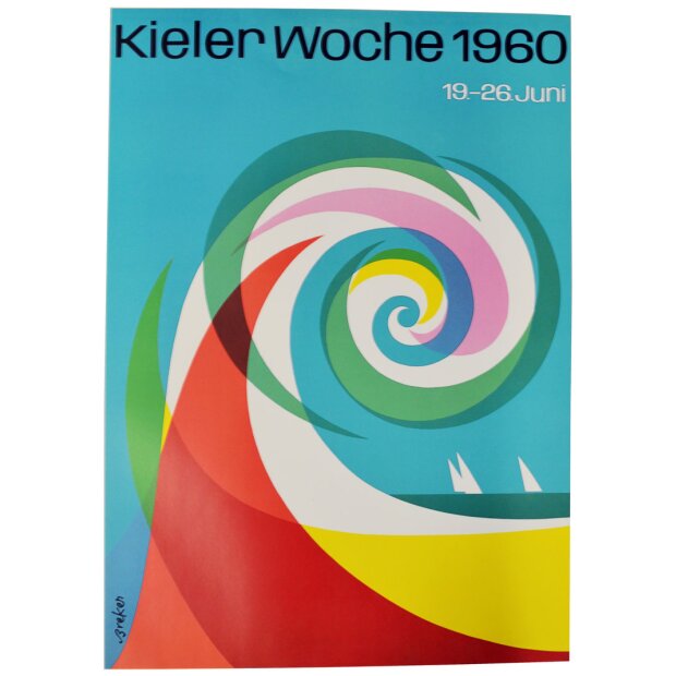 Poster Kieler Woche 1960