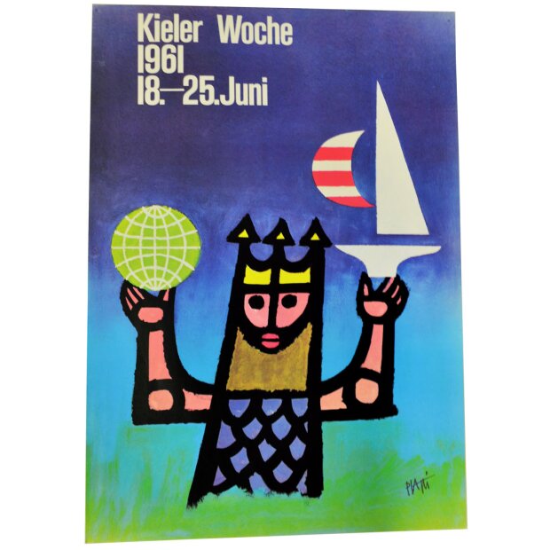 Poster Kieler Woche 1961