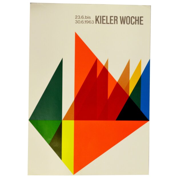 Poster Kieler Woche 1963