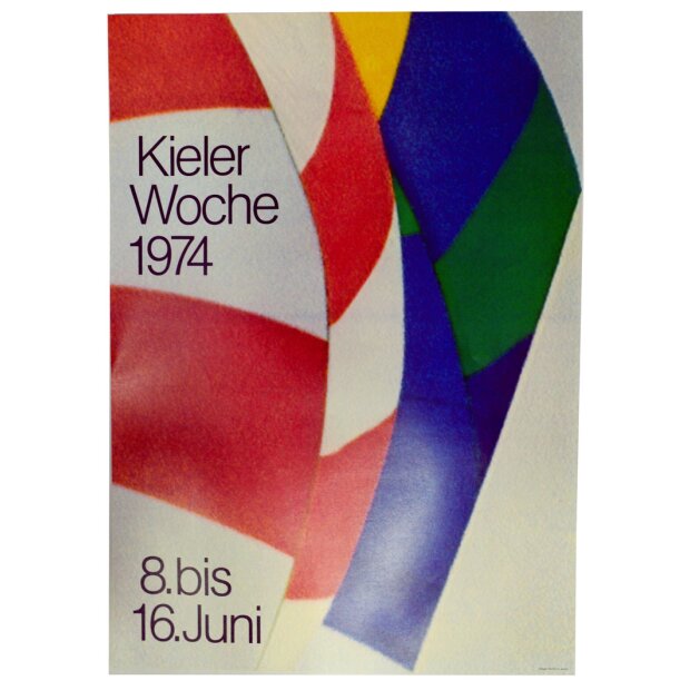 Poster Kieler Woche 1974