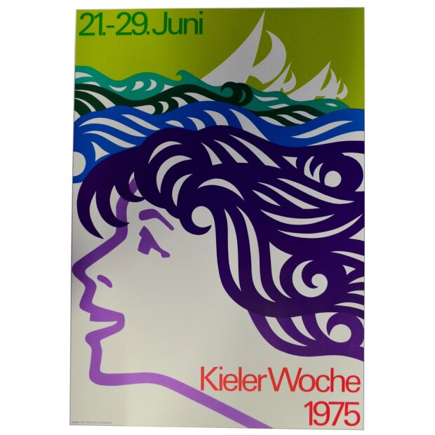 Poster Kieler Woche 1975