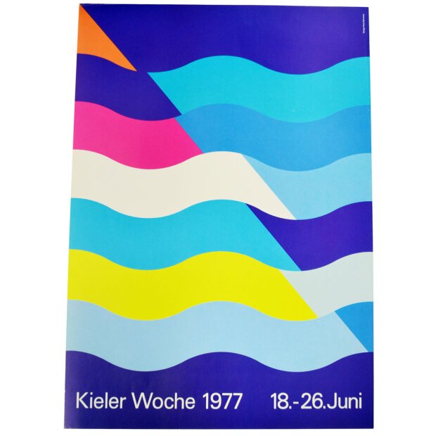 Poster Kieler Woche 1977