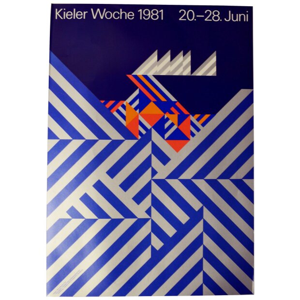Poster Kieler Woche 1981
