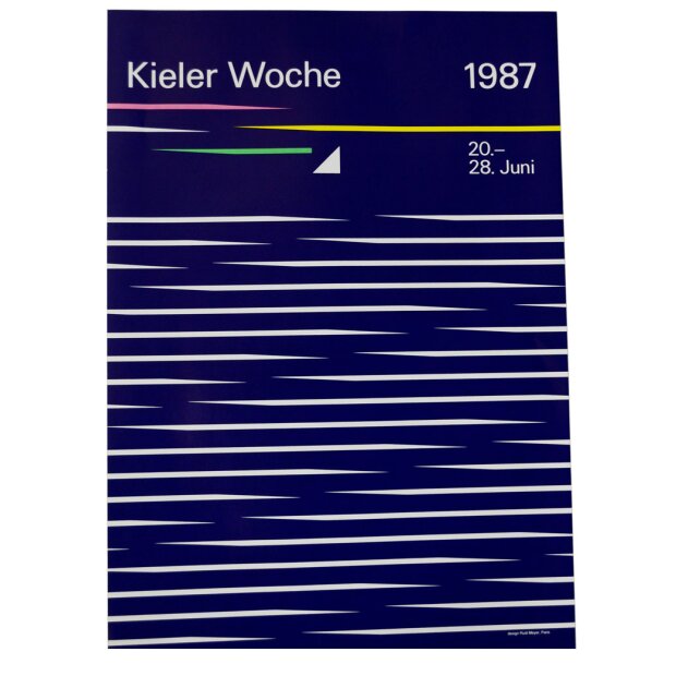 Poster Kieler Woche 1987