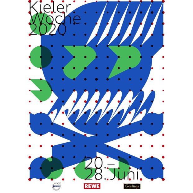 Poster Kieler Woche 2020 Pirat