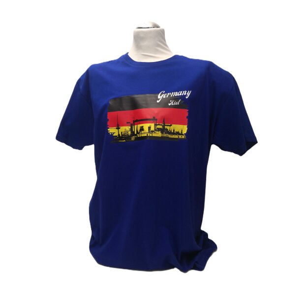 T-Shirt Kiel/Germany cobalt blue