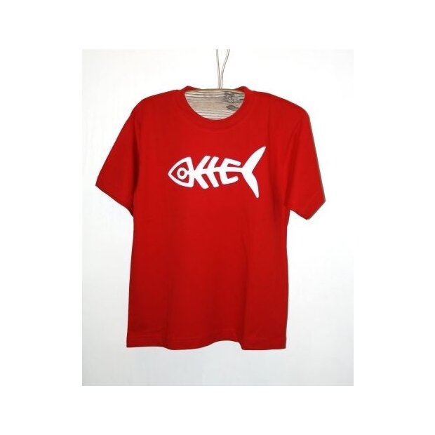 Kielfisch T-Shirt Kinder rot 152